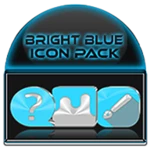 Logo of Bright Blue Icon Pack android Application 